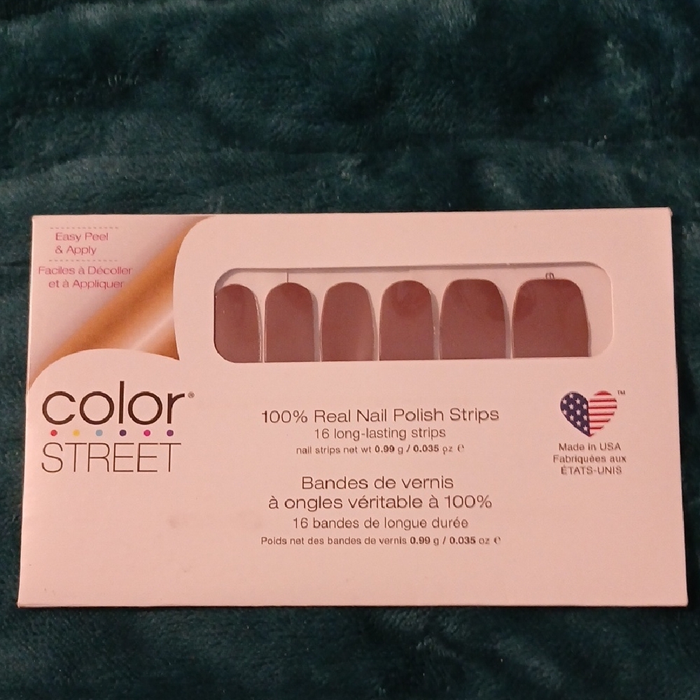 Color Street Nail Polish Strips in Mauve Pink LLCS12PM